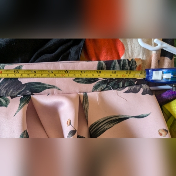 VINTAGE-STYLE HAWAIIAN PRINT CIRCLE SKIRT SIZE 18 - Picture 6 of 9